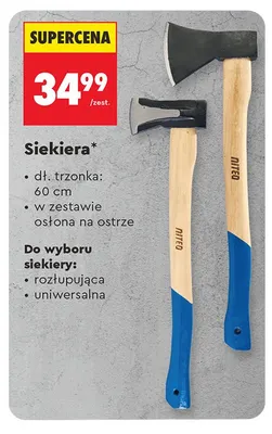 Siekiera rozłupująca NITEO promocja w Biedronka