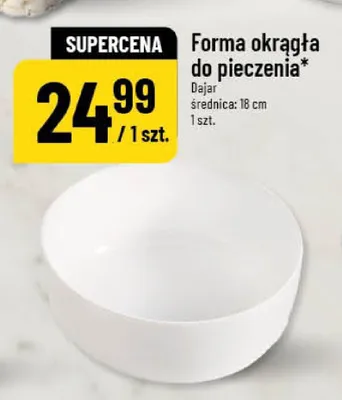 Forma okrągła do pieczenia promocja w POLOmarket