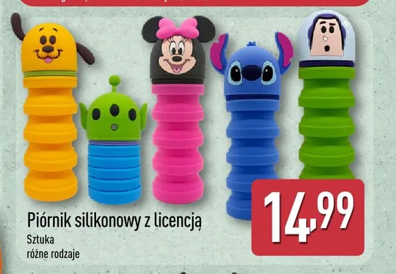 Piórnik silikonowy z licencją promocja w Aldi