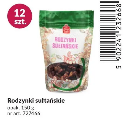 Rodzynki sułtańskie promocja w Makro