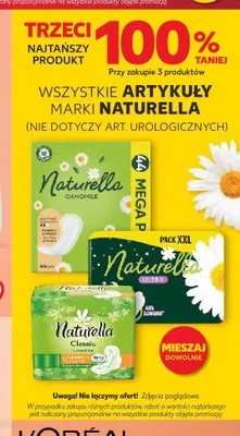 Podpaski Naturella Camomile Normal promocja w Kaufland
