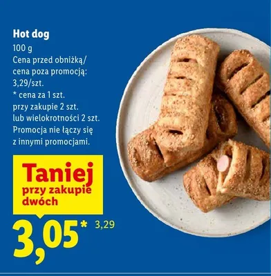 Hot dog Piekarnia Lidla promocja w Lidl