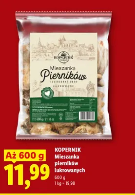 Mieszanka pierników lukrowanych Kopernik promocja w Lidl