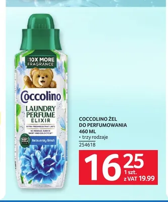 Żel do perfumowania Coccolino promocja w Selgros
