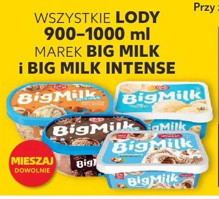 Lody 900-1000ml promocja w Kaufland