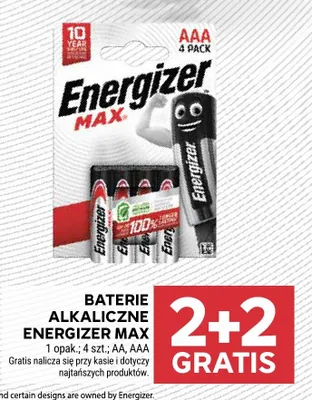 Baterie alkaliczne Max promocja w Stokrotka