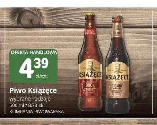 Piwo Książęce promocja w Marketvita
