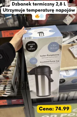 Dzbanek termiczny promocja w Kaufland
