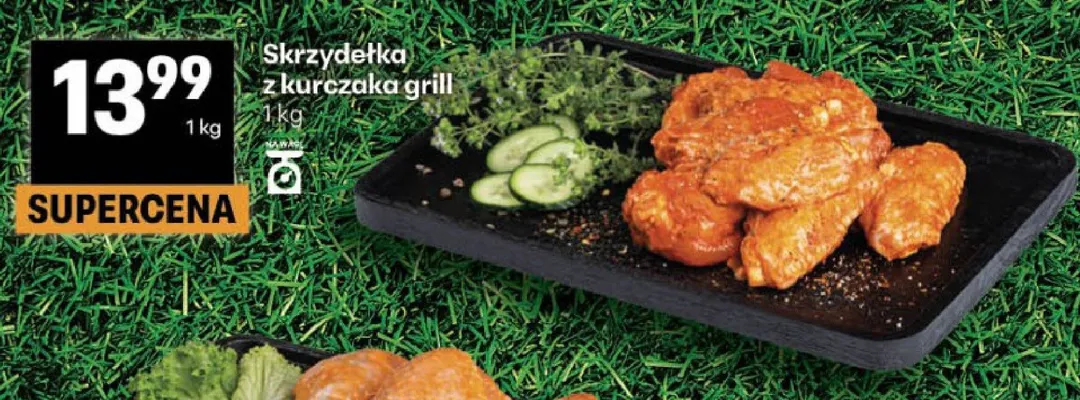 Skrzydełka z kurczaka grill promocja w Delikatesy Centrum