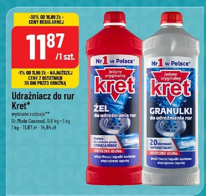 Udrażniacz do rur  promocja w POLOmarket