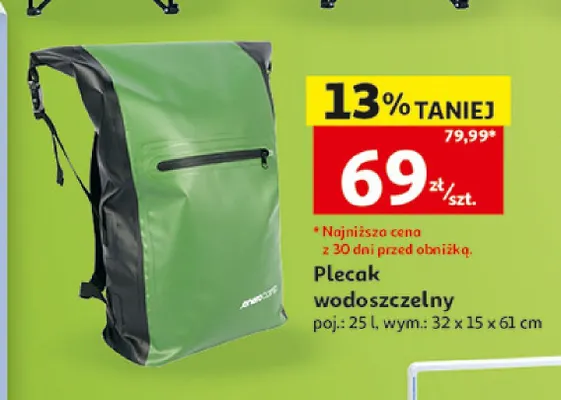 Plecak wodoszczelny Gardenstar 25 l promocja w Auchan