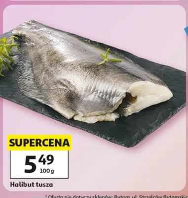 Halibut tusza promocja w Auchan