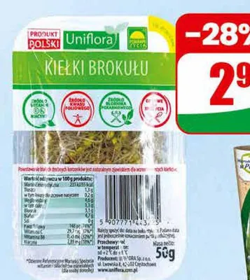 Kiełki różne rodzaje promocja w Dino