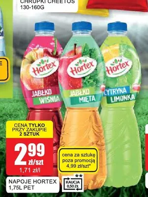 Napój Hortex Jabłko Mięta promocja w Bingo