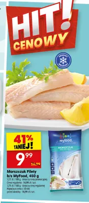 Morszczuk filety b/s MyFood promocja w Twój Market
