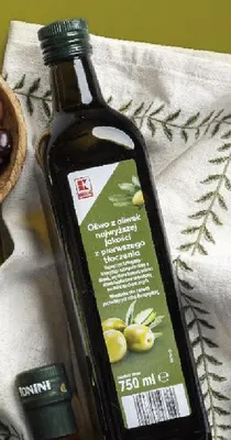 Oliwa z oliwek z pierwszego tłoczenia K-Classic promocja w Kaufland