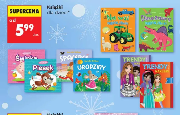 Książka dla dzieci - cena od: promocja w Biedronka