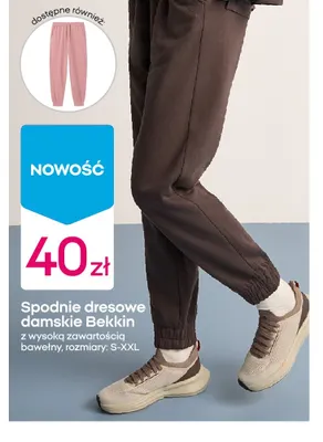Spodnie dresowe damskie Bekkin promocja w Pepco