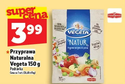 Przyprawa Naturalna Vegeta promocja w TOPAZ