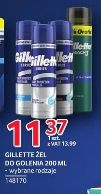 Żel do golenia Gillette promocja w Selgros