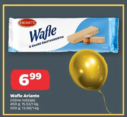 Wafle Ariante promocja w Netto