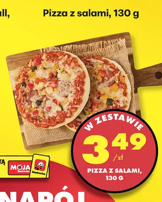 Pizza z salami promocja w Biedronka
