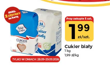 Cukier biały Diamant promocja w Społem Częstochowa