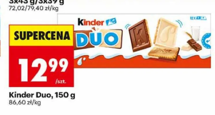 Kinder Duo promocja w Biedronka