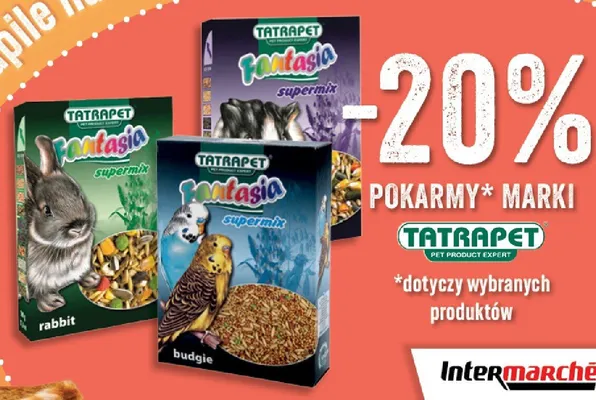 Pokarm dla papug Tatrapet Fantasia Supermix promocja w Intermarche