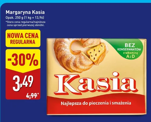 Margaryna Kasia promocja w Aldi