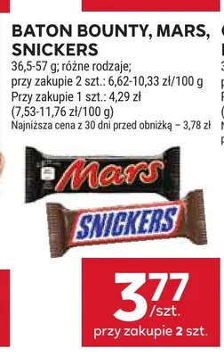 Baton Bounty promocja w Stokrotka