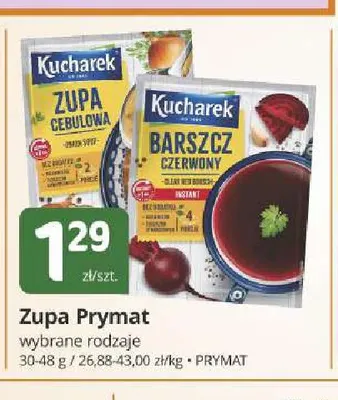 Barszcz czerwony Kucharek promocja w Marketvita