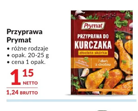 Przyprawa Prymat promocja w Makro