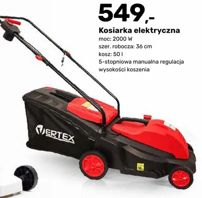 Kosiarka elektryczna promocja w Bricomarche