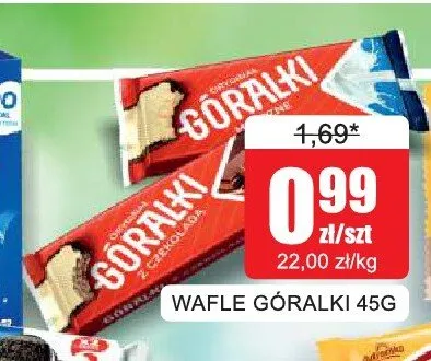 Wafle Góralki promocja w Bingo