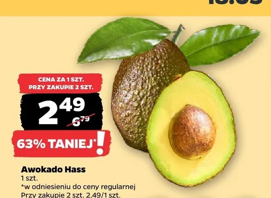 Awokado Hass promocja w Netto