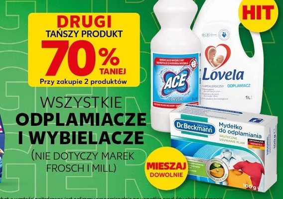 Odplamiacze i wybielacze promocja w Kaufland