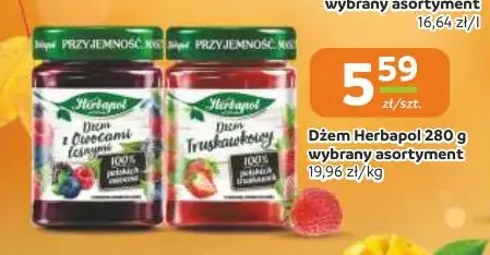 Dżem z owocami leśnymi Herbapol promocja w Gama