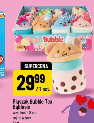 Pluszak Bubble Tea Bąblusie EPEE 8cm promocja w POLOmarket