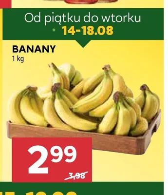 Banany promocja w Stokrotka