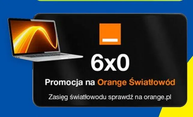 Orange Światłowód promocja w Lidl