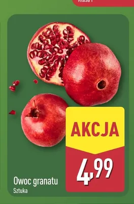 Owoc granatu promocja w Aldi