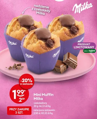 Mini Muffin czekoladowy promocja w Żabka