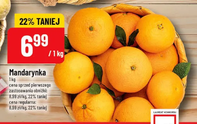 Mandarynka promocja w POLOmarket