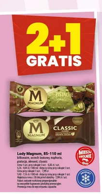 Lody Magnum Pistacja promocja w Twój Market