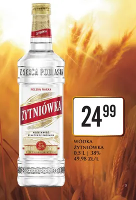 Wódka 0,5 l promocja w Dino