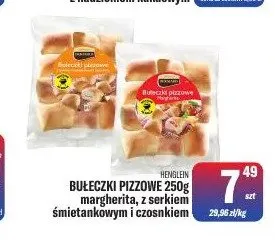Bułeczki pizzowe Henglein promocja w Tomi Markt