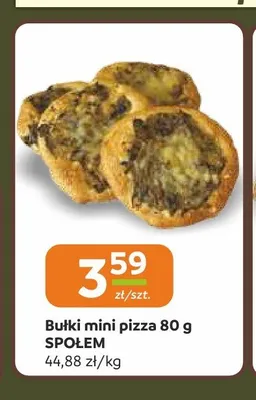 Bułki mini pizza Społem promocja w Społem Częstochowa