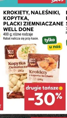 Krokiety Well Done promocja w Stokrotka