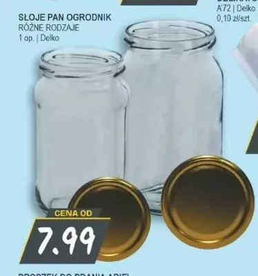 Słoje Pan Ogrodnik promocja w Słoneczko
